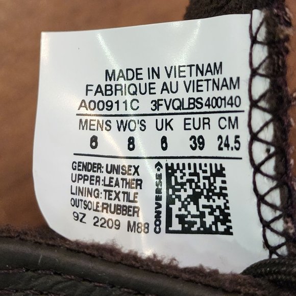 Converse Chuck Taylor All Star Lugged 2.0 Counter Climate Women's 8 A00911C NWOB - Picture 7 of 9